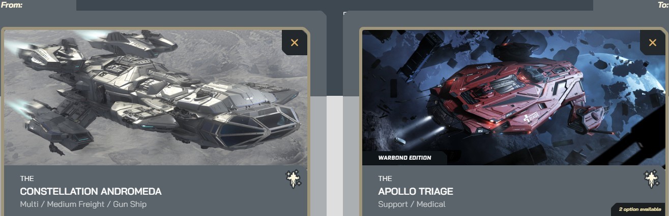 Upgrade - Constellation Andromeda to Apollo Triage