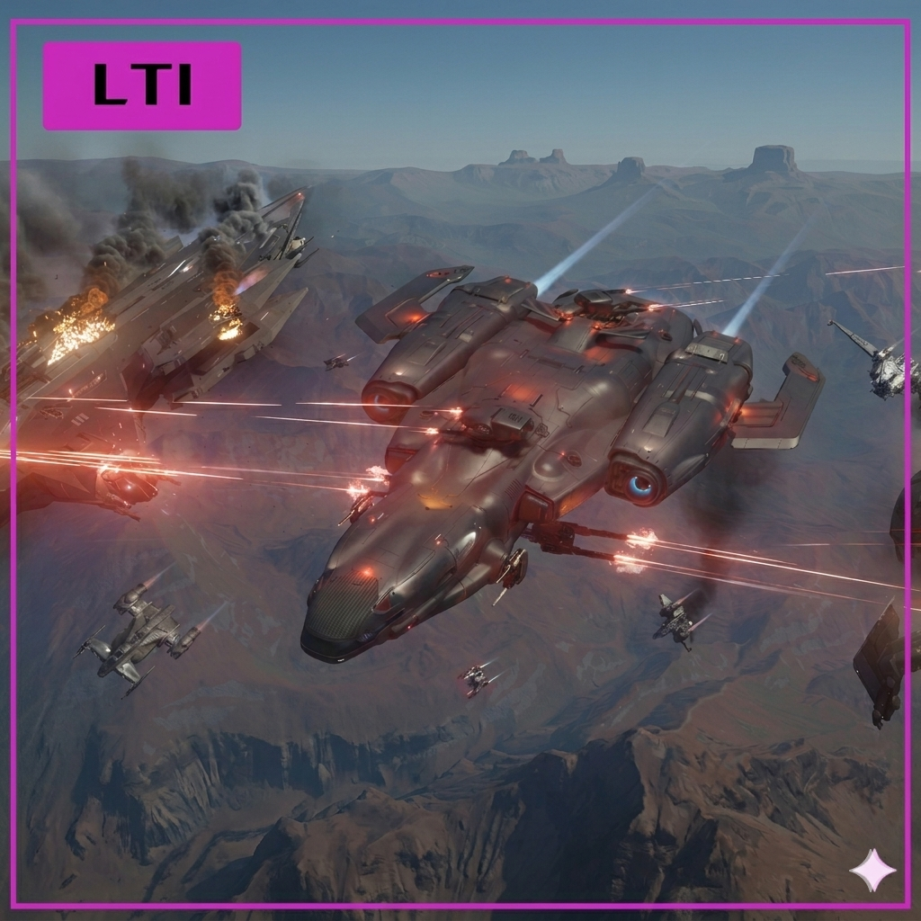 MISC Starlancer TAC - CCU'd Ship LTI (Life Time Insurance) – image