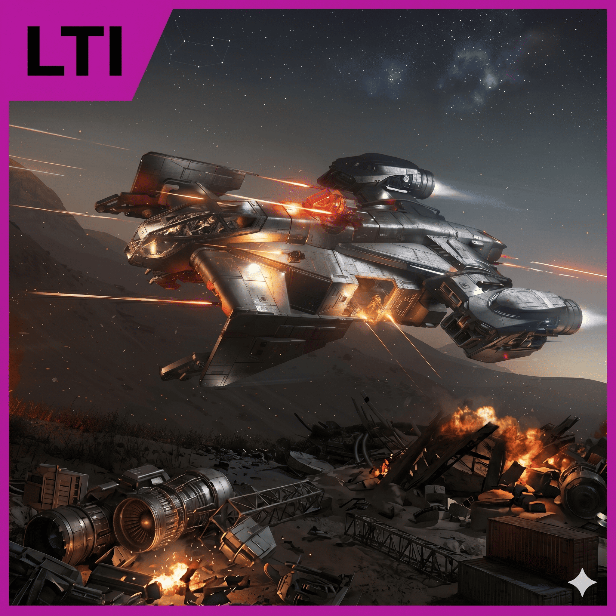 This is a Drake Cutlass Steel LTI (CCU’d) – image