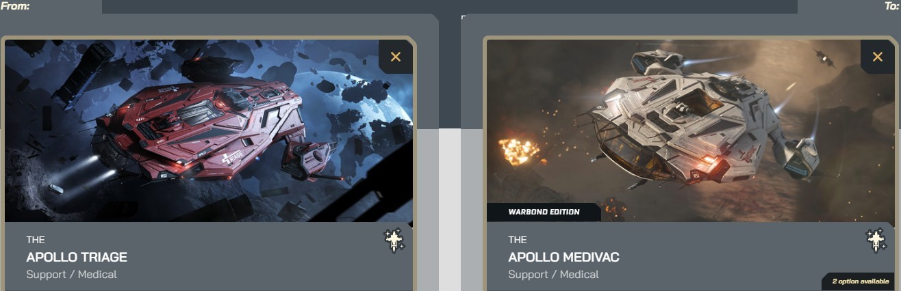 Upgrade - Apollo Triage to Apollo Medivac